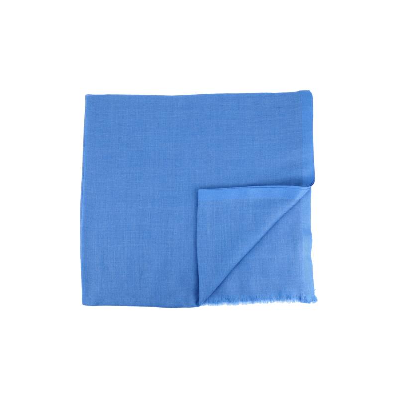 Loro Piana 女士蓝色棉质丝巾围巾 Fai0704-701p In Blue