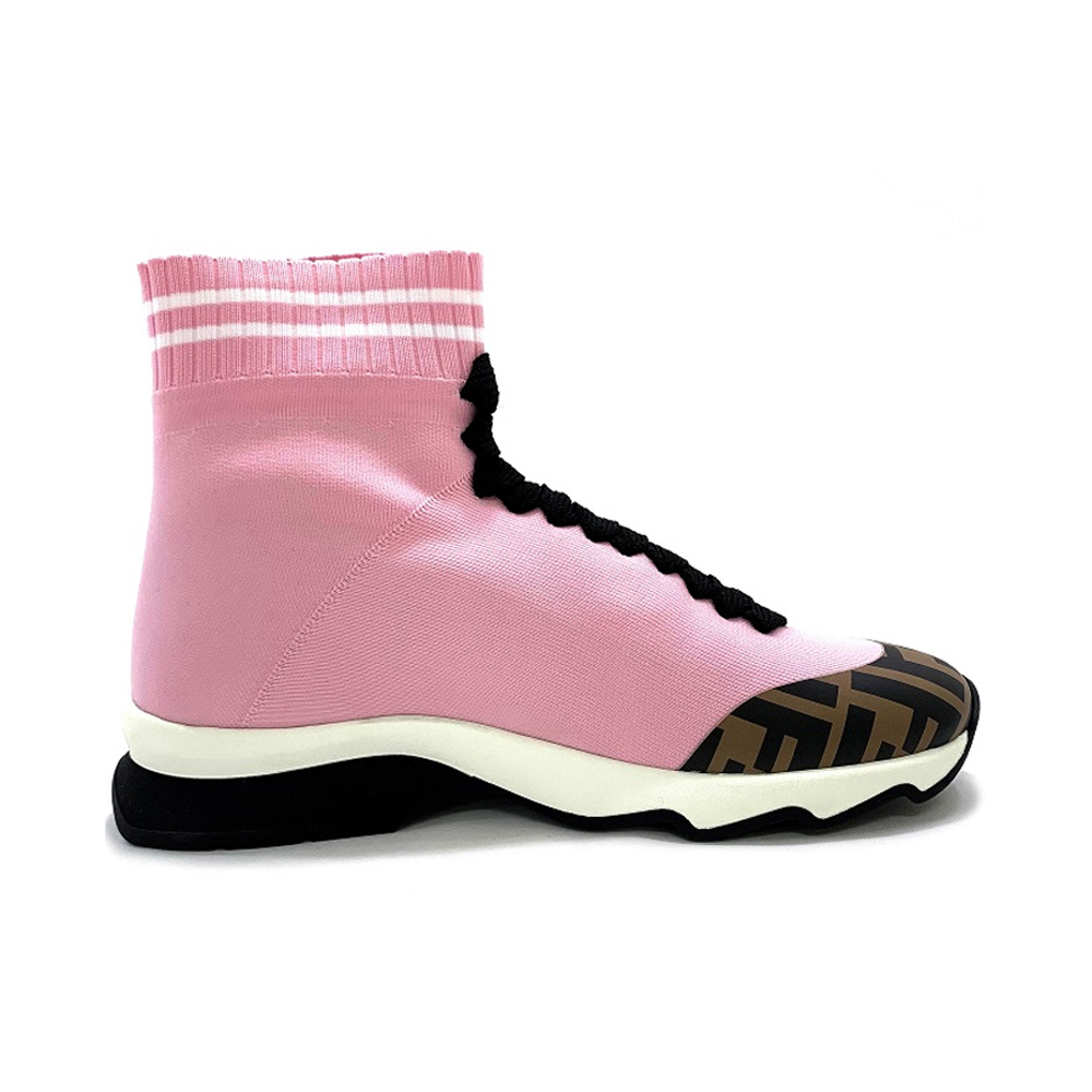 Fendi 女士袜子运动鞋粉色 8t6835-a622-f15el In Pink