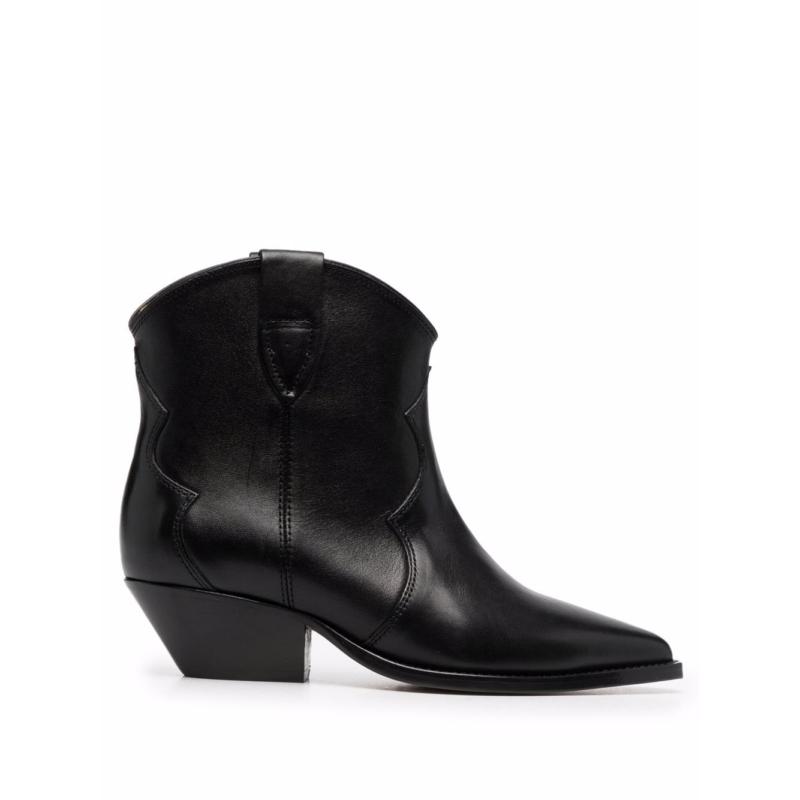 Isabel Marant 女士黑色踝靴 Bo0174-00m017s-01bk In Black