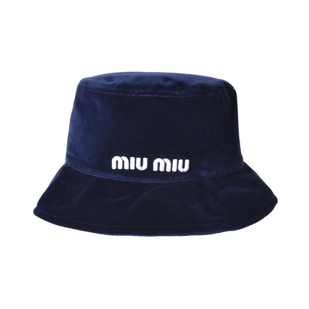 Miu Miu 蓝色男士礼帽 5hc196-068-f0w99 In Blue