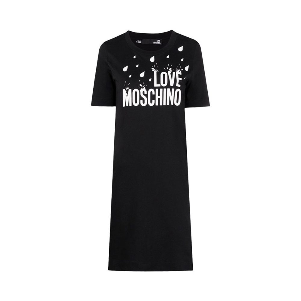 Love Moschino 女黑色女士连衣裙 W5a0217-3876-c74 In Black