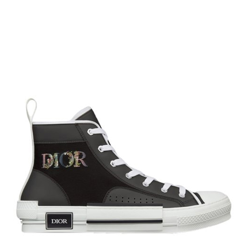 Dior Homme 黑色男士运动鞋 3sh118zid-960 In Black