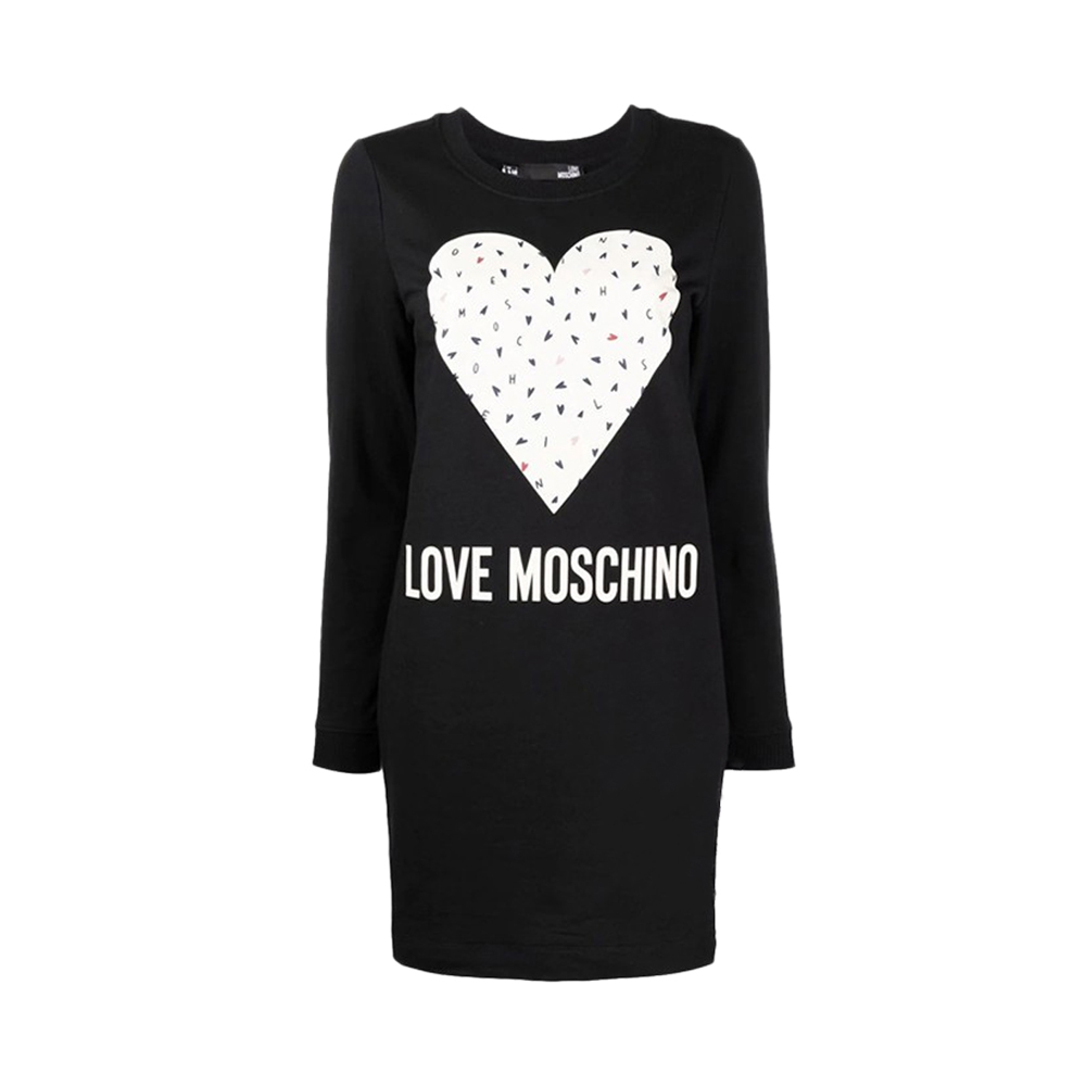 Love Moschino 女黑色女士t恤 W584719-e2288-c74 In Black