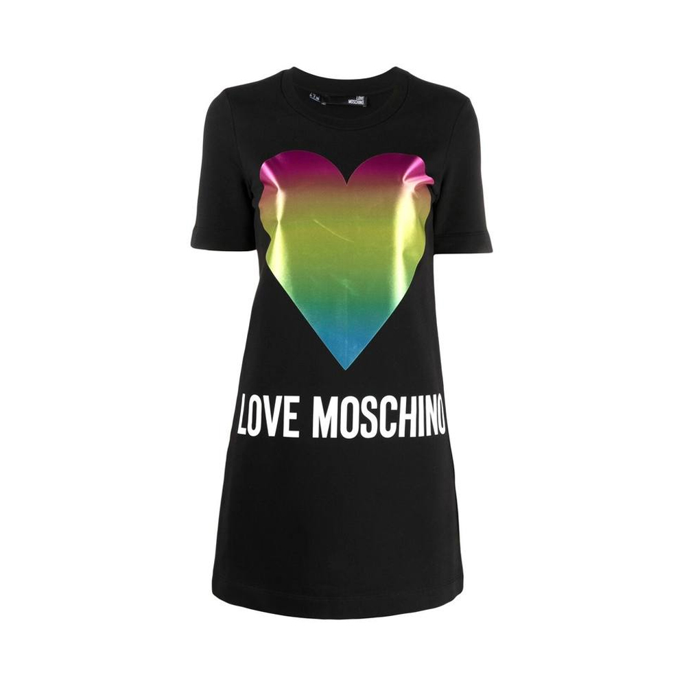 Love Moschino 女黑色女士连衣裙 W5a0220-4266-c74 In Black