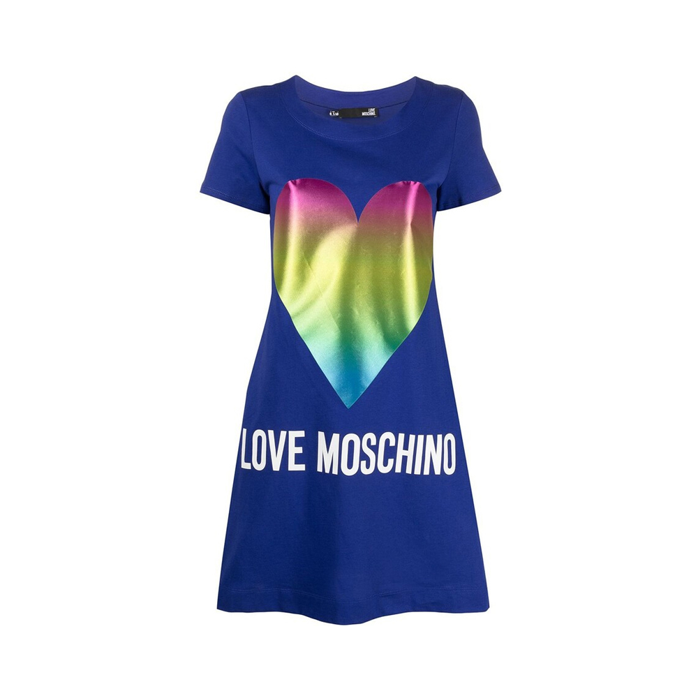Love Moschino 女蓝色女士连衣裙 W592914-3876-y53 In Blue