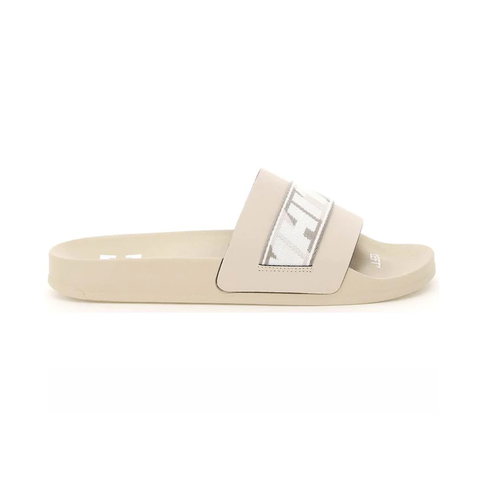 Off-white Off White 男士拖鞋omia088f21fab003-0909 In Neutral