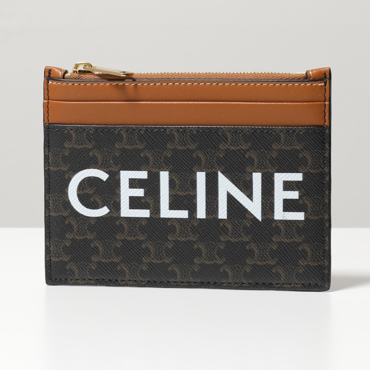 Celine 印花字母logo钱包 10f672cq6-04lu In Brown