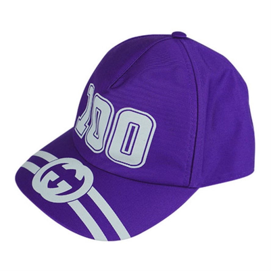 Gucci 紫色中性鸭舌帽 673081-4hakr-5270 In Purple