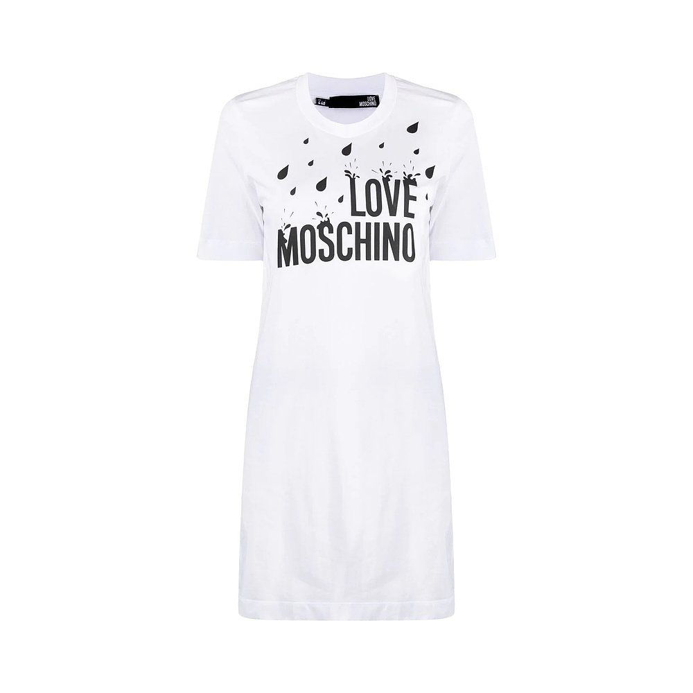 Love Moschino 女白色女士连衣裙 W5a0217-3876-a00 In White