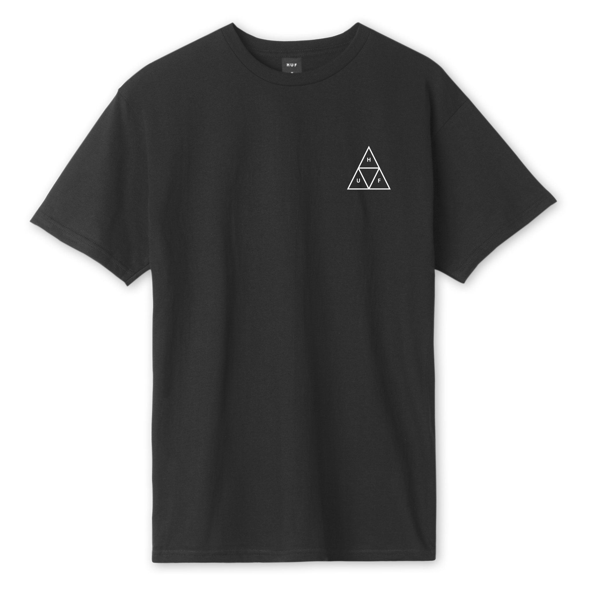 Huf 男士黑色t恤 Ts00726-black