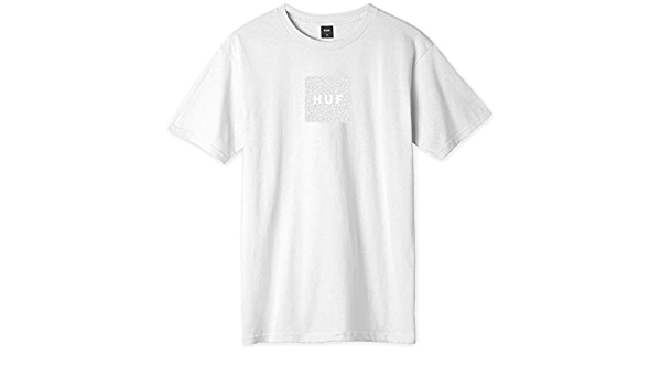 Huf 男士黑色t恤 Ts01053-white