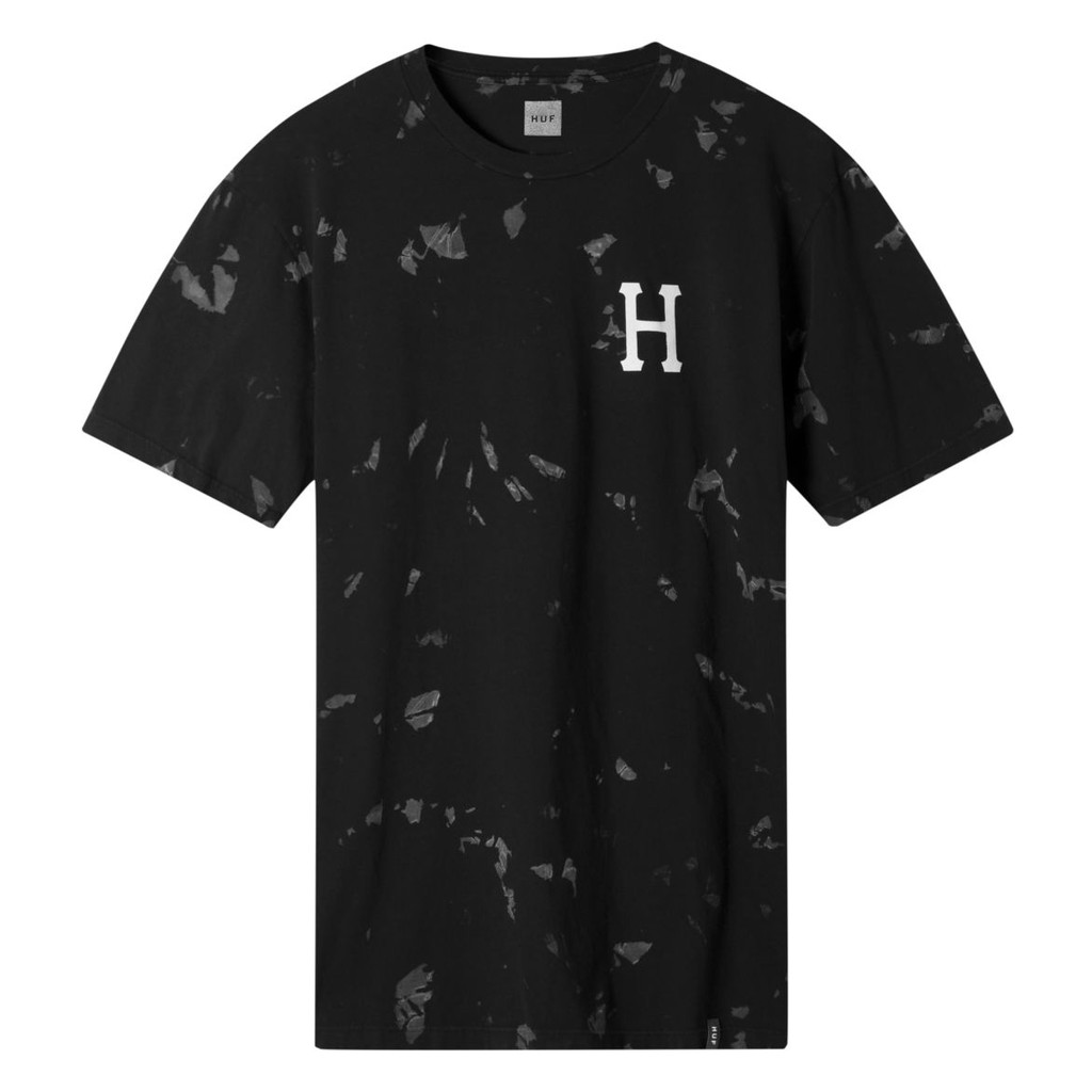 Huf 男士黑色t恤 Ts00788-black