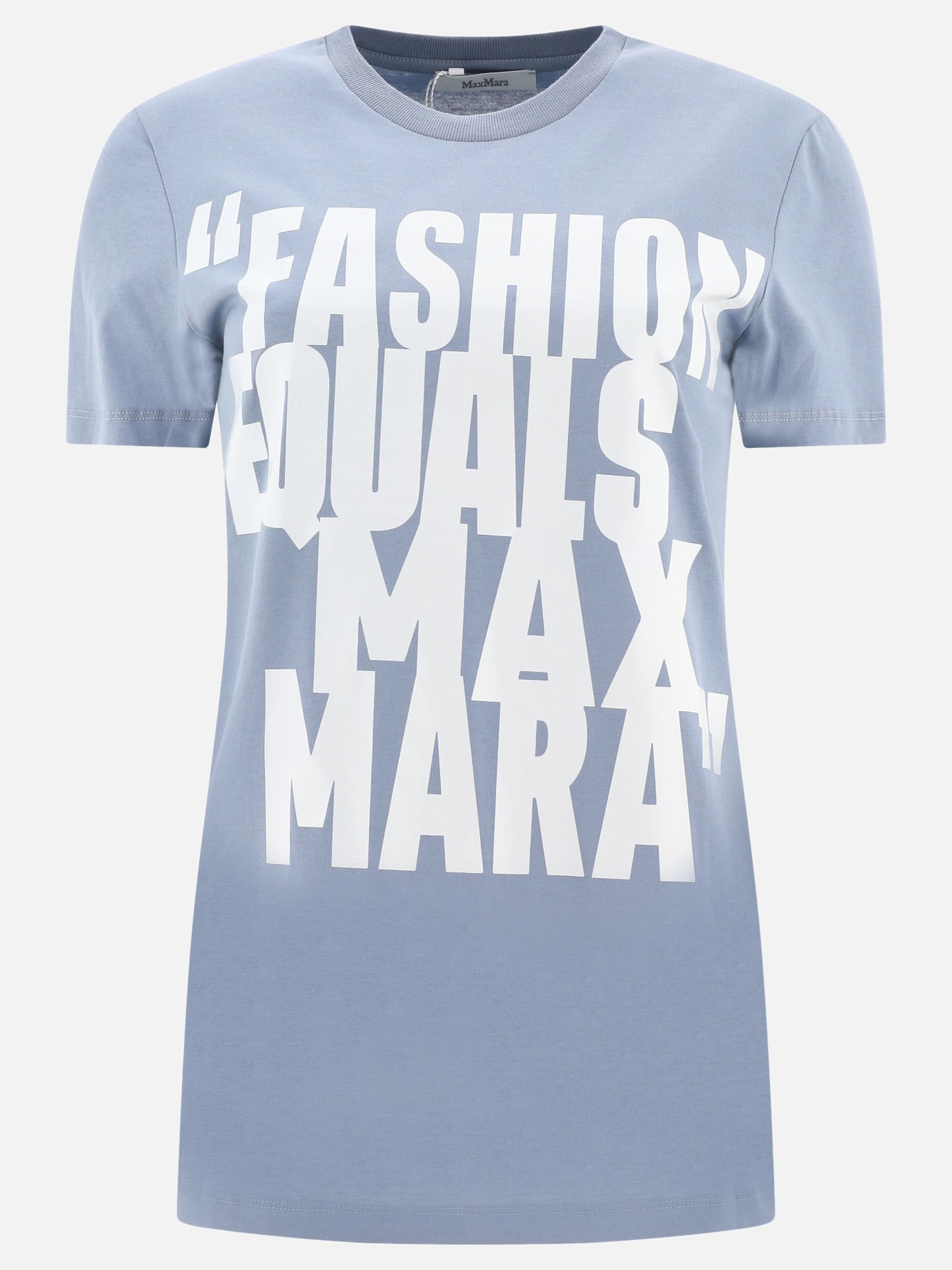 Max Mara 女士t恤浅蓝色 19460129-600-009 In Gray