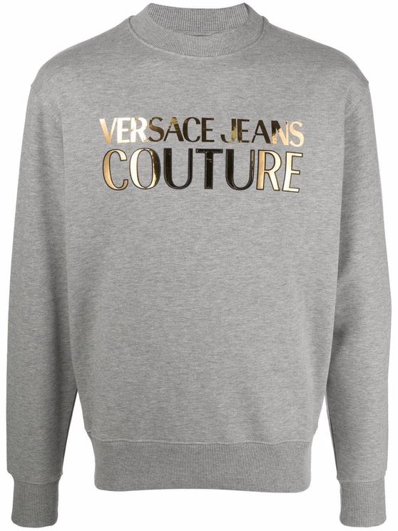 Versace Jeans Couture 男士灰色卫衣 72gaig01-cf02g-g80 In Gray