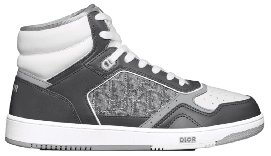 Dior Homme 灰色男士运动鞋 S74lb1256-s30664-470 In White