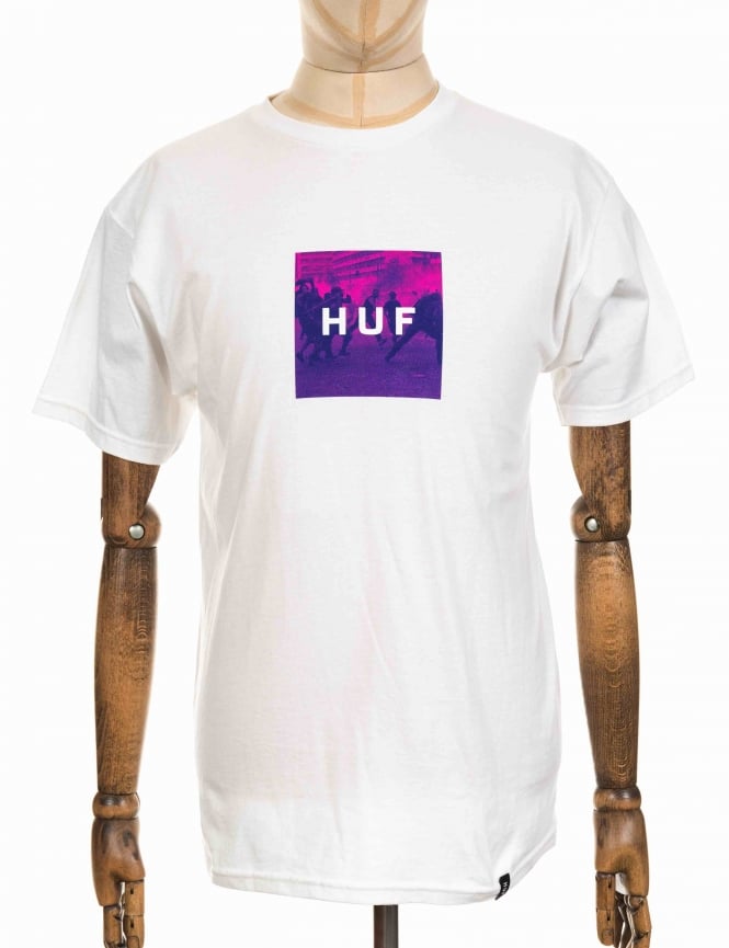 Huf 男士白色t恤 Ts00050-white
