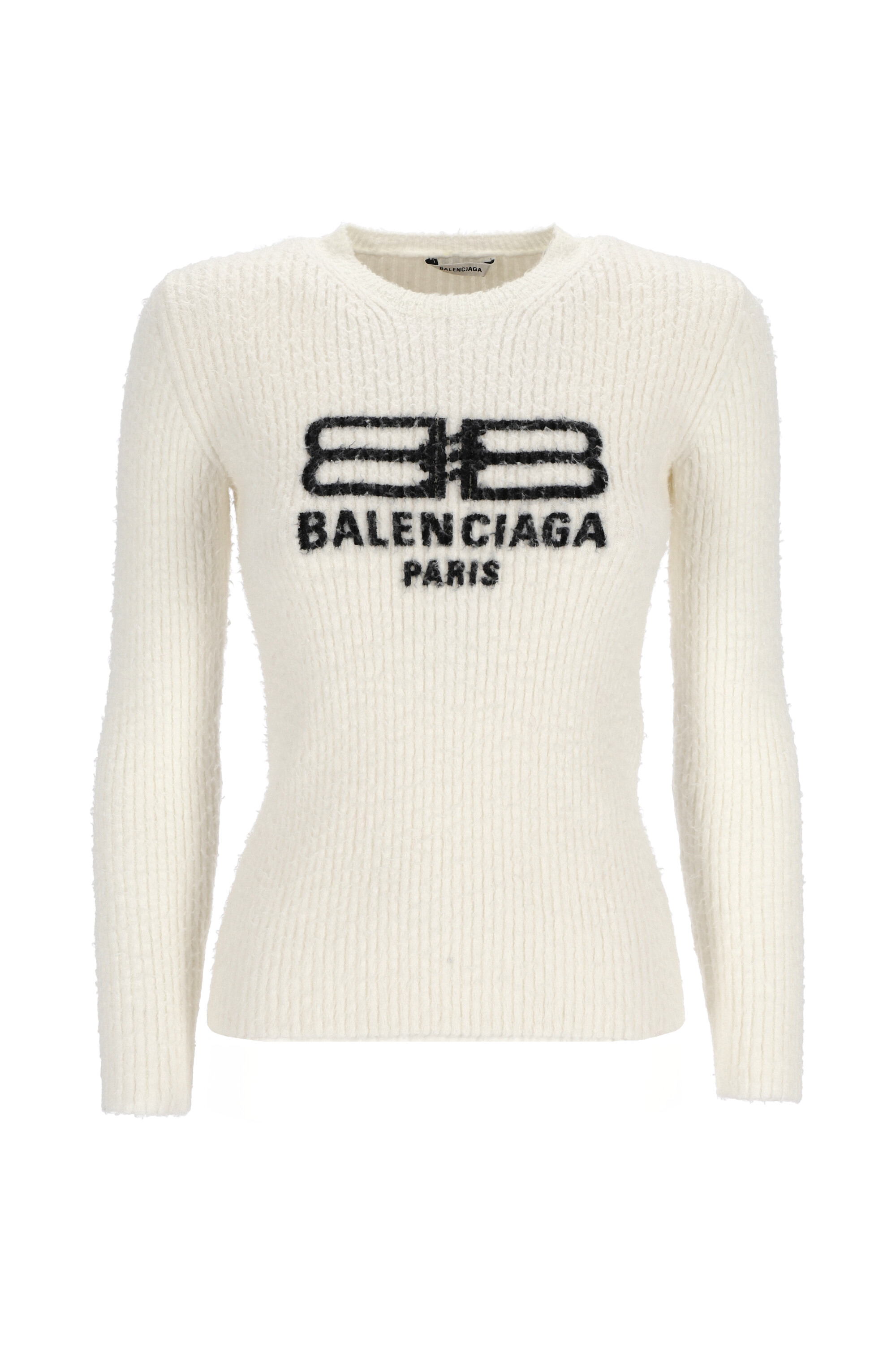 Balenciaga 白色女士针织衫/毛衣 706311-t3250-9040 In Neutral