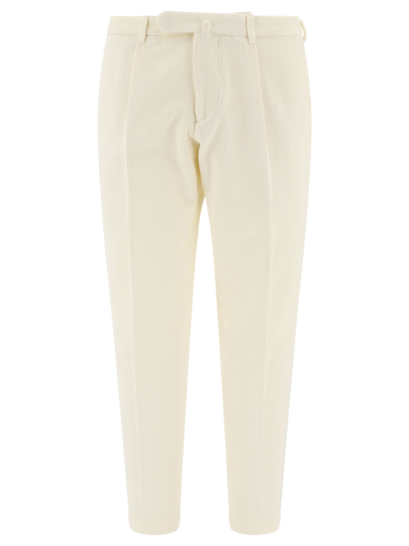 Biagio Santaniello 白色男士西装裤 Arechi-acc.6e6740e6740/01 In White